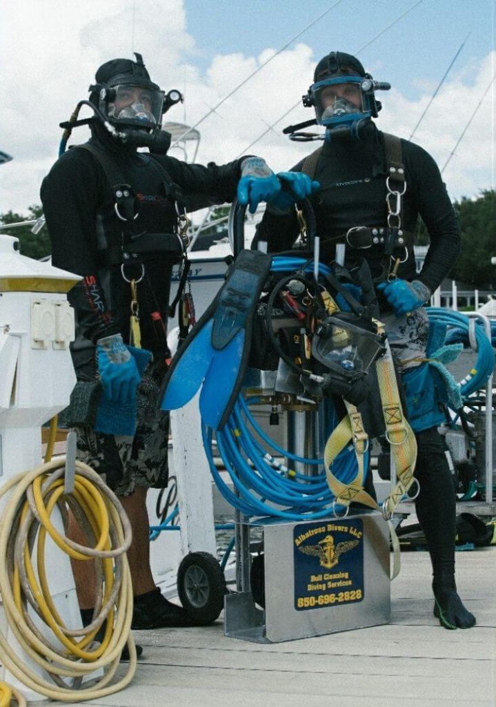 Boat Bottom Cleaning in Pensacola