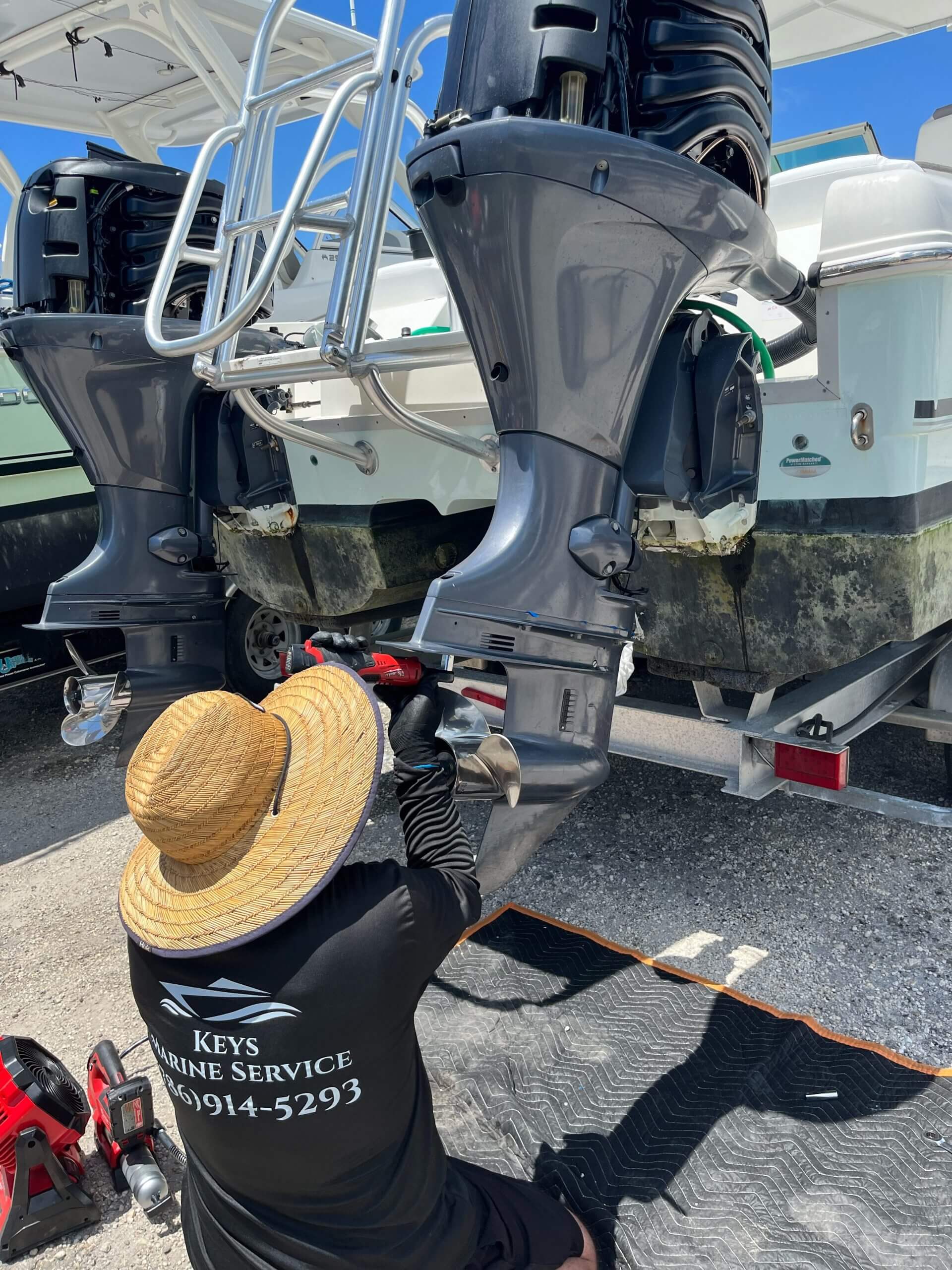 Outboard Engine Services in The Keys